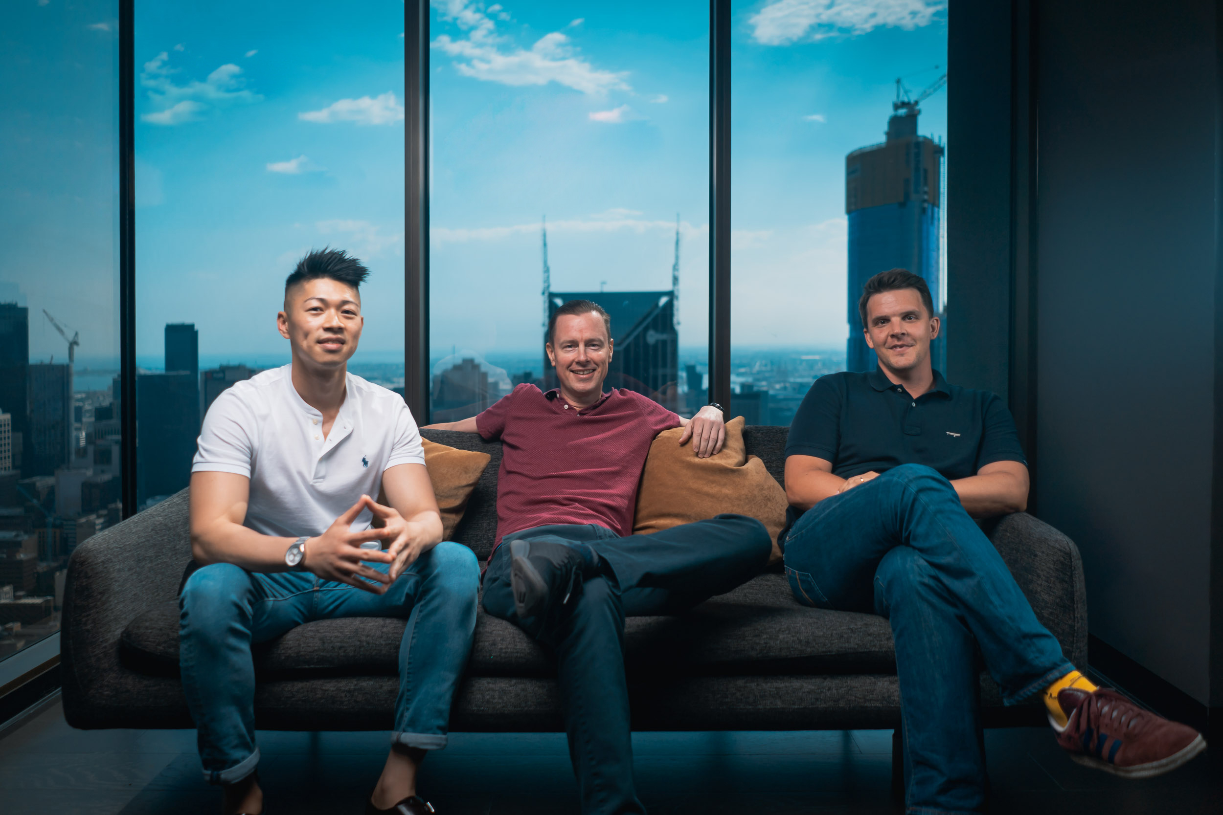Eric Chin (above, left; photo credit: Lawrence Loque) has consulted to the legal industry for nearly a decade, first at renowned consulting firm Beaton, and now with his new firm, Alpha Creates.